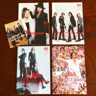 GLAY FC HAPPY SWING 会報 vol.63〜66(ミュージシャン)