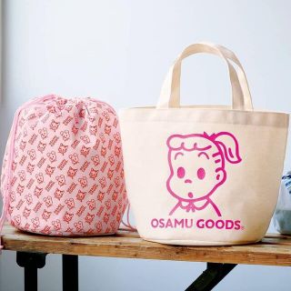 タカラジマシャ(宝島社)のオサムグッズ　保冷バッグ　リンネル　原田治(弁当用品)