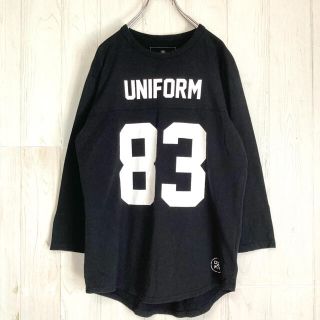 ソフ(SOPH)のユニフォームエクスペリメント SOPH. ソフ フットボールシャツ 古着 七分袖(Tシャツ/カットソー(半袖/袖なし))