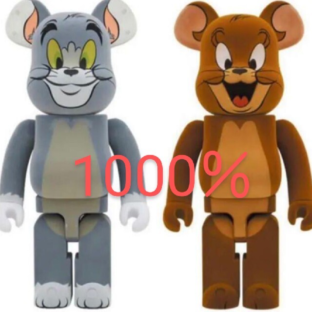 BE@RBRICK TOM&JERRY フロッキー Ver. 1000%セット