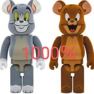 メディコムトイ(MEDICOM TOY)のBE@RBRICK TOM&JERRY フロッキー Ver. 1000%セット(キャラクターグッズ)