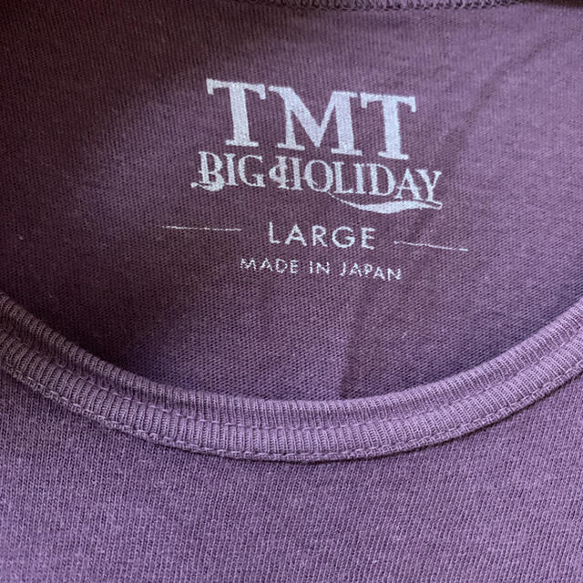 TMT(ティーエムティー)のvintage TMT タンクトップ 紫　Lサイズ メンズのトップス(タンクトップ)の商品写真