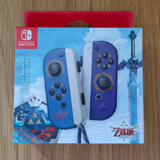任天堂スイッチ ジョイコン ゼルダの伝説 スカイウォードソード