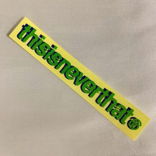 thisisneverthat ステッカー(パーカー)