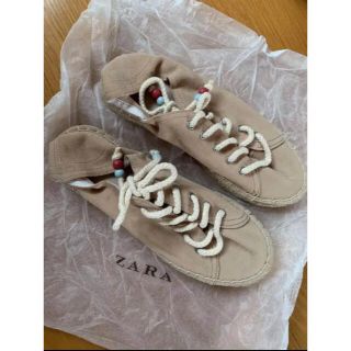 ザラ(ZARA)のZara レザー 35(22,3 cm)(スニーカー)