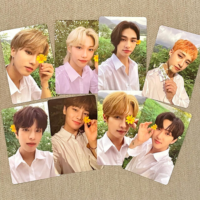 スキズ 限定盤 トレカ 8枚セット straykids noeasyの通販 by ここ's