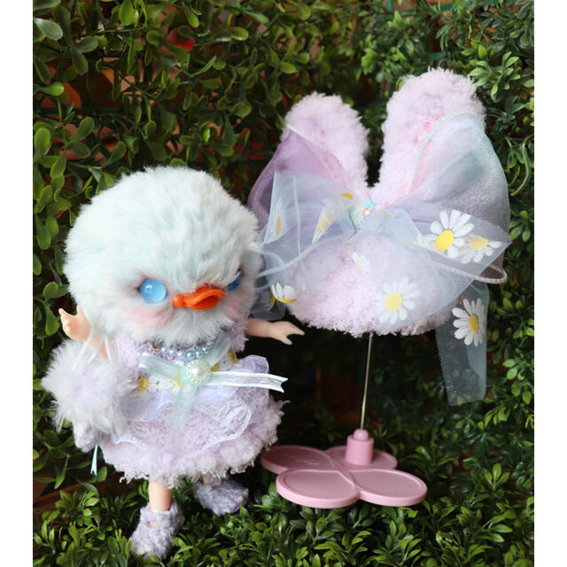 創作ドール　可動ボディ　アヒルちゃん　人形　ブライス　友達　アートドール ハンドメイドのぬいぐるみ/人形(人形)の商品写真