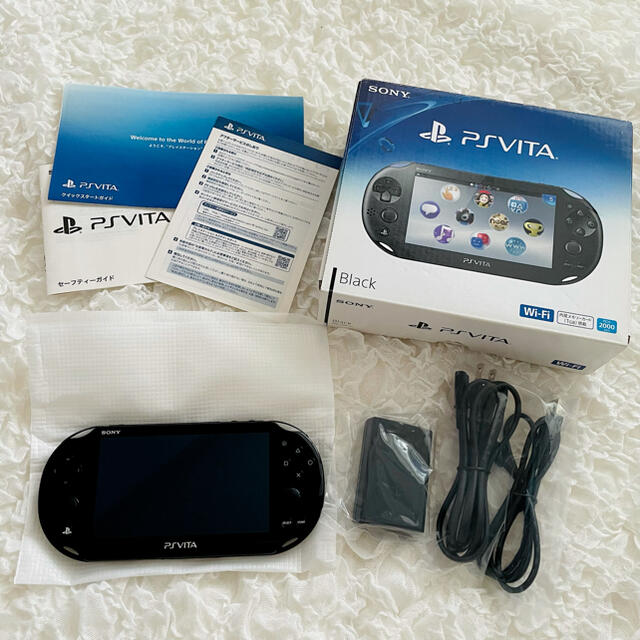 【訳あり】PSVita PCH-2000 ZA11 ピーエスビータ　ブラック　黒