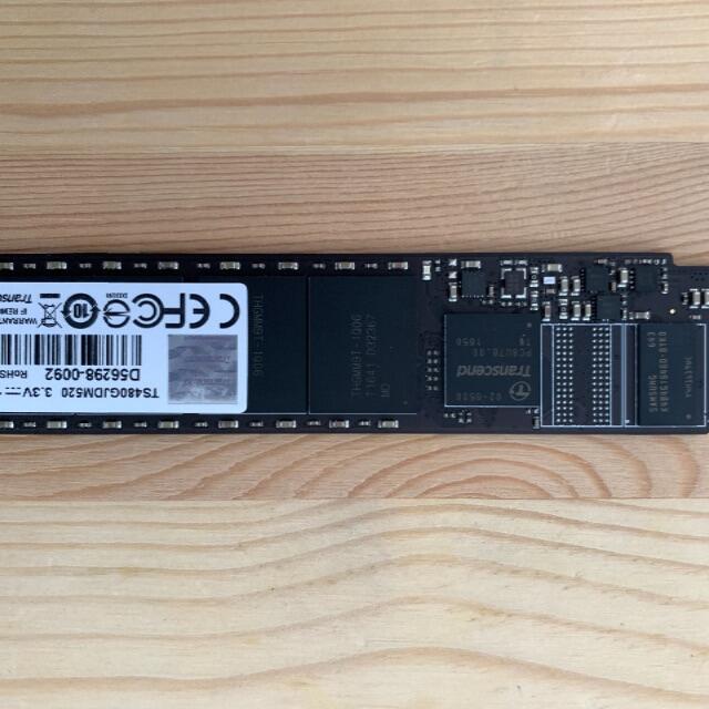 SSD 480GB 6Gb/s USB-A接続
