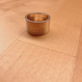 グッチ(Gucci)のGUCCI （グッチ）　シルバー　指輪(リング(指輪))