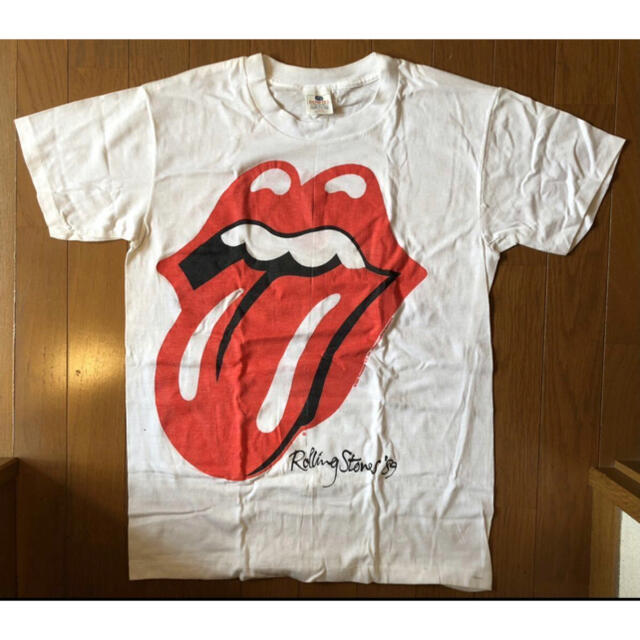 Tシャツ/カットソー(半袖/袖なし)ローリングストーンズ rolling stones ビンテージ 1989