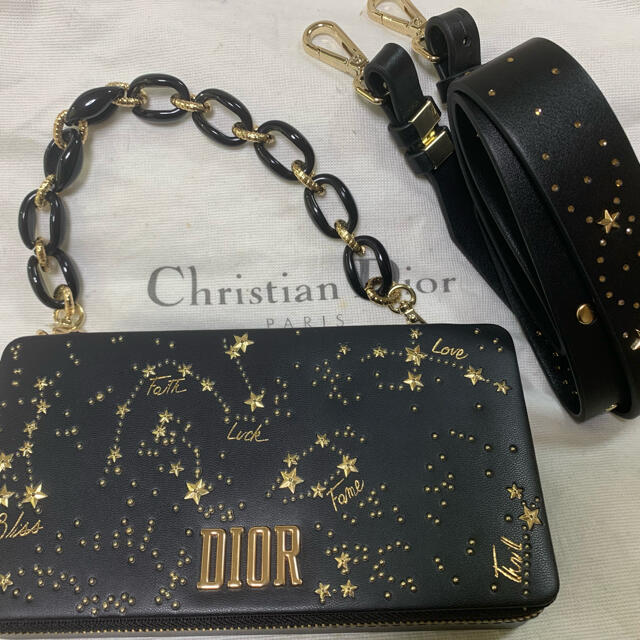 Dior クリスチャンディオール　スタッズショルダーバッグ