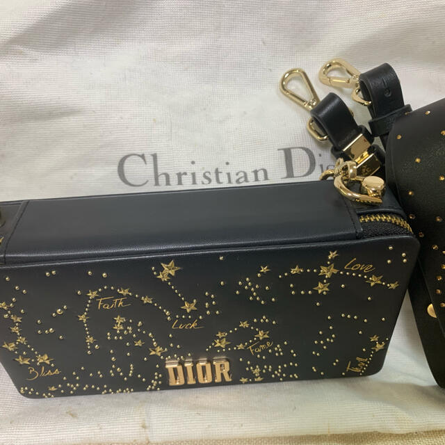 Dior クリスチャンディオール　スタッズショルダーバッグ