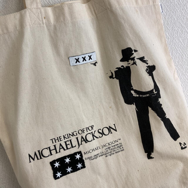 god selection xxx  リメイクトートバッグ マイケルジャクソン メンズのバッグ(トートバッグ)の商品写真
