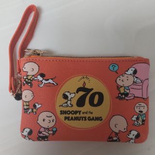 ピーナッツ(PEANUTS)の🉐SNOOPYリール式パスケース(名刺入れ/定期入れ)