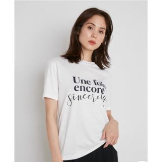 スナイデル(SNIDEL)のsnidel ロゴTシャツ(Tシャツ(半袖/袖なし))