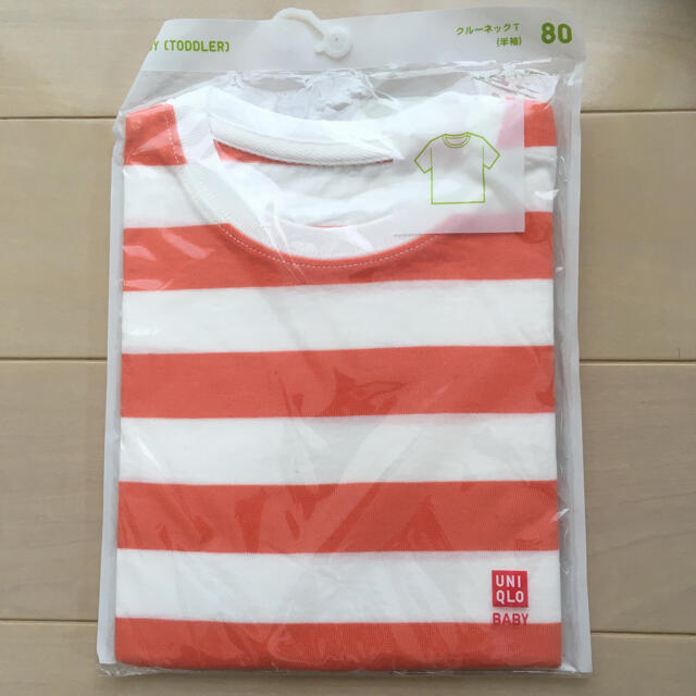 UNIQLO(ユニクロ)のUNIQLO Tシャツ3枚セット　80センチ キッズ/ベビー/マタニティのベビー服(~85cm)(Ｔシャツ)の商品写真