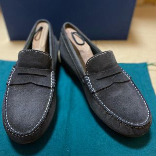 ユナイテッドアローズ(UNITED ARROWS)のLARDINI ラルディーニ　ドライビングシューズ　7 ダークブラウン(ドレス/ビジネス)