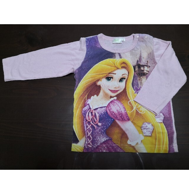 Disney(ディズニー)のラプンツェル　ロングTシャツ レディースのトップス(Tシャツ(長袖/七分))の商品写真
