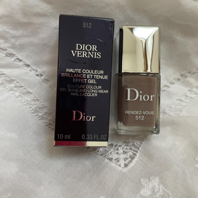 Christian Dior(クリスチャンディオール)の新品未使用 ディオール ヴェルニ 512 ランデヴー 伊勢丹新宿店 限定 コスメ/美容のネイル(マニキュア)の商品写真