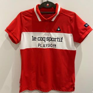 ルコックスポルティフ(le coq sportif)のレディース　ルコック　ポロシャツ　L(ウエア)