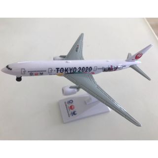 ジャル(ニホンコウクウ)(JAL(日本航空))のJAL 飛行機模型 TOKYO 2020 限定品 ノベルティ(ノベルティグッズ)