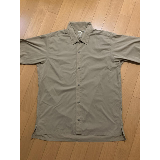 廃盤色 山と道 S UL Short Sleeve Shirt taupe 注目ブランド 4500円