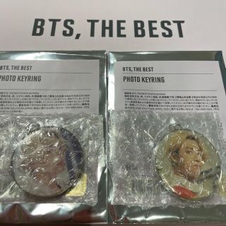 ボウダンショウネンダン(防弾少年団(BTS))の【専用商品(紫のみ)】BTS展示会　フォトキーリング　ジョングク(アイドルグッズ)