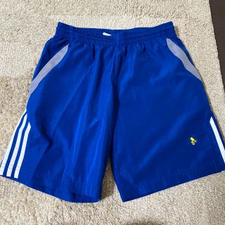 アディダス(adidas)のadidas ハーフパンツ　青(ショートパンツ)