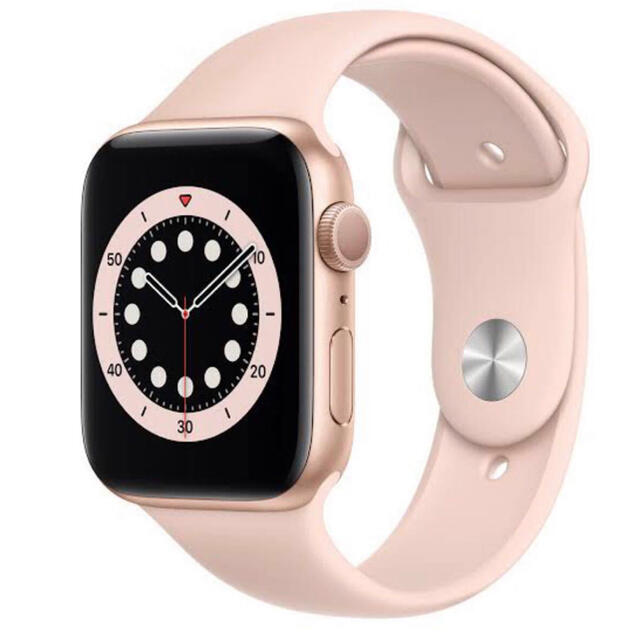 アップル Apple Watch 6 44mm ピンク GPS M00J3X/Aスマートフォン/携帯電話