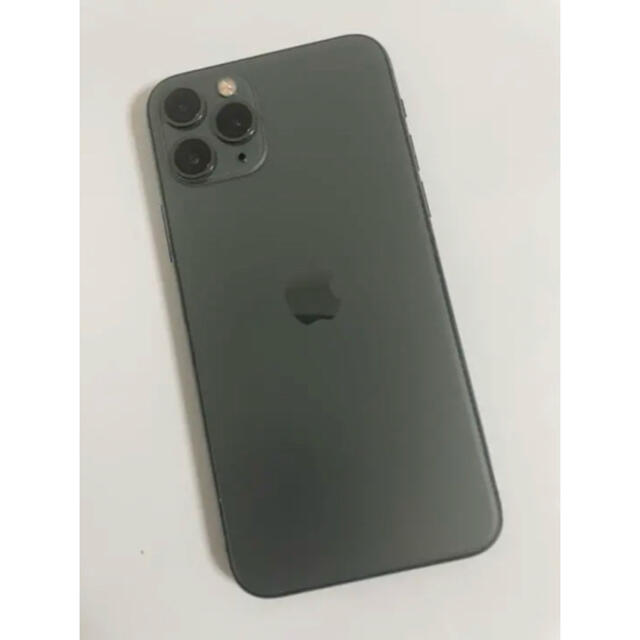 iPhone11pro 256GB ミッドナイトグリーンスマホ/家電/カメラ