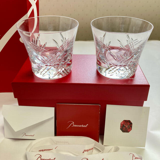 【新品・未使用品】Baccarat 250周年 2014年ステラ イヤーグラス