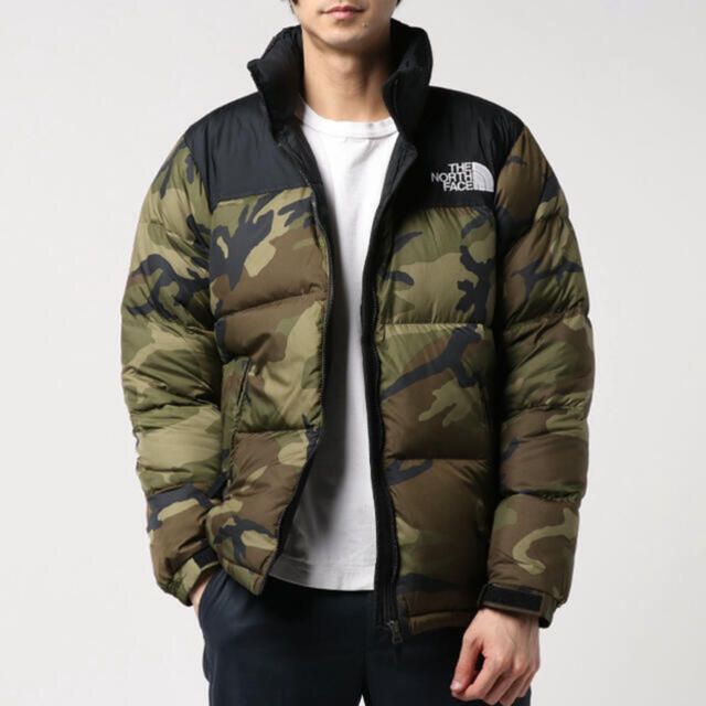 ノースフェイス THE NORTH FACE ノベルティヌプシL カモフラ　迷彩