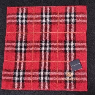 バーバリー(BURBERRY)のBURBERRY タオルハンカチ♡ノバチェック(ハンカチ)