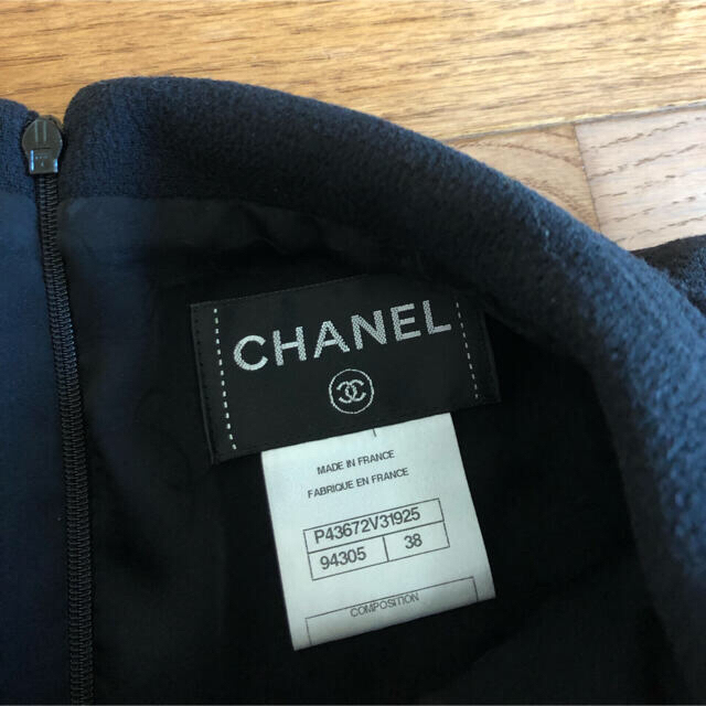 超美品☆シャネル☆正規品☆ブラックワンピース-
