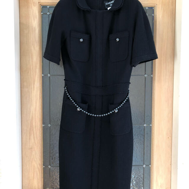 メーカー包装済】 CHANEL - シャネル ワンピース ブラック【超美品】の
