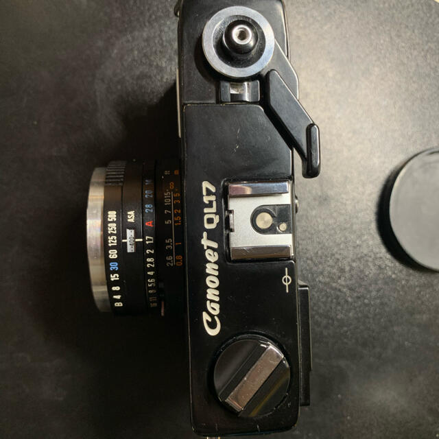 Canon(キヤノン)のキャノン　ql 17g3 ブラック スマホ/家電/カメラのカメラ(フィルムカメラ)の商品写真