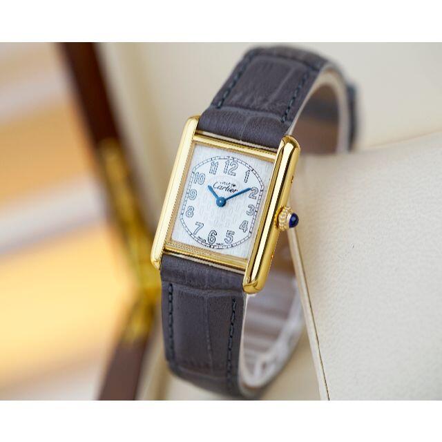 Cartier(カルティエ)の美品 カルティエ マスト タンク アラビア SM Cartier レディースのファッション小物(腕時計)の商品写真
