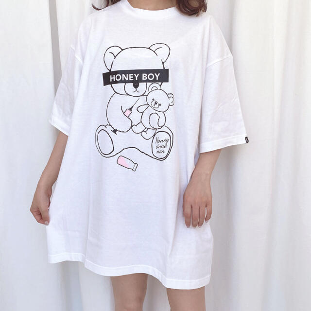 Honey Cinnamon - HONEY CINNAMON 注射中シナモンTシャツ Honey Cinnamon - HONEY CINNAMON 注射中シナモンTシャツ