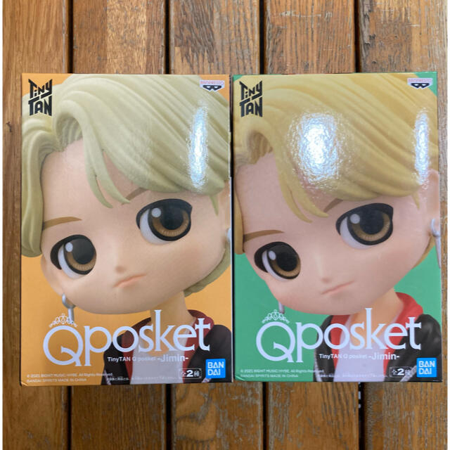 qposket tinytan jimin 2種セット