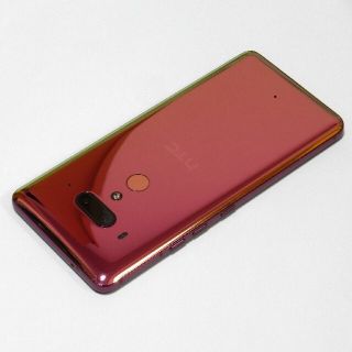 ハリウッドトレーディングカンパニー(HTC)の国内版SIMフリー HTC U12+ フレームレッド(スマートフォン本体)