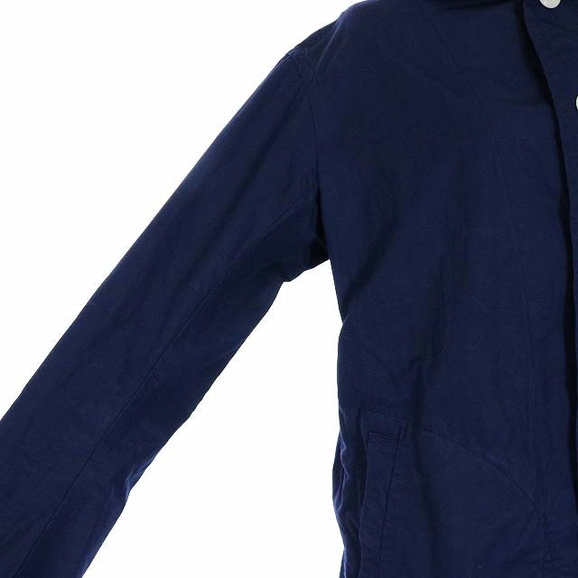 DANTON(ダントン)のダントン ショートコート ラウンドカラー コットン ロゴワッペン 36 S 紺 レディースのジャケット/アウター(その他)の商品写真