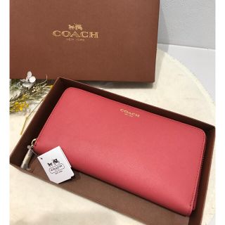 コーチ(COACH)の長財布　レディース　coach(財布)