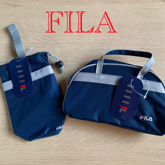 FILA(フィラ)のフィラ　ポーチ、ドリンクカバー２点セット スポーツ/アウトドアのテニス(バッグ)の商品写真