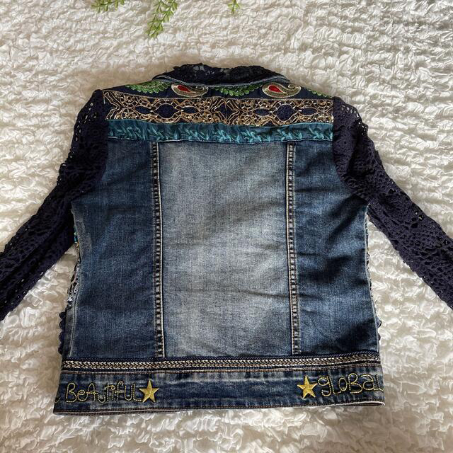 DESIGUAL(デシグアル)のゆり様専用♡SALE♡超美品♡Desigual♡デニムジャケットsize34 レディースのジャケット/アウター(Gジャン/デニムジャケット)の商品写真