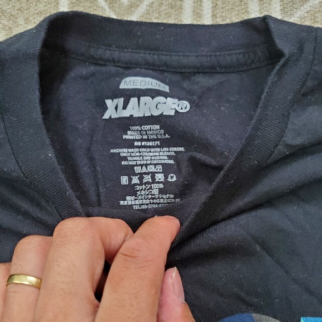 XLARGE(エクストララージ)のX-LARGE 半袖　とXLARGEタグ付き2着 メンズのトップス(Tシャツ/カットソー(半袖/袖なし))の商品写真