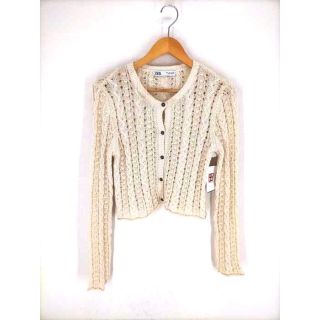 ザラ(ZARA)のZARA（ザラ） POINTELLE KNIT JACKET レディース(カーディガン)