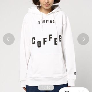 トゥデイフル(TODAYFUL)のSURFING COFFEE Coffeeプリントパーカープルオーバー(パーカー)