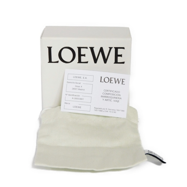 LOEWE - ロエベ Lロゴ フェイクパール ホワイト ブローチ LOEWE - ロエベ Lロゴ フェイクパール ホワイト ブローチ