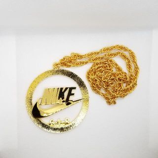 ナイキ(NIKE)の【極レア】NIKE ナイキ ゴールド チェーン ネックレス マイケルジョーダン (ネックレス)